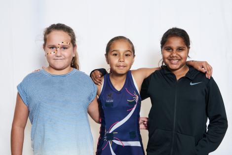 Potrait of Rachael, Janelle and Molly